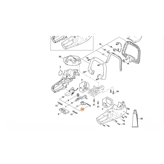STIHL  Sprężyna piórowa HA07 435 8901